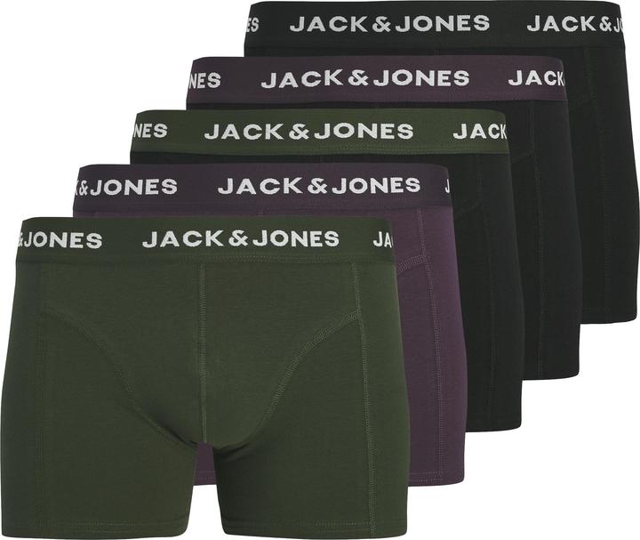 Actual product image Jack & Jones Jacjj Solid Trunks 5 Pack (XXL, 5-pack)