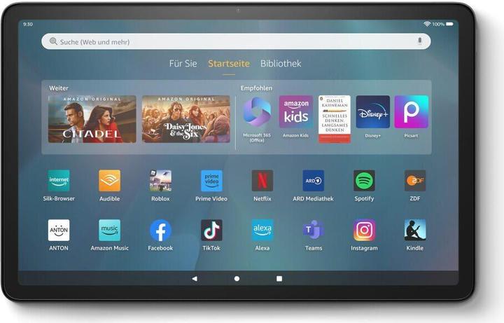 Produktbild Amazon Fire Max 11 mit Werbung (nur WLAN, 11", 64 GB, Grey)