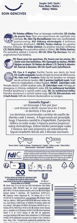 Produktbild Signal Handzahnbürste Zahnfleischpflege 4 Stück (Weich, 4 x)