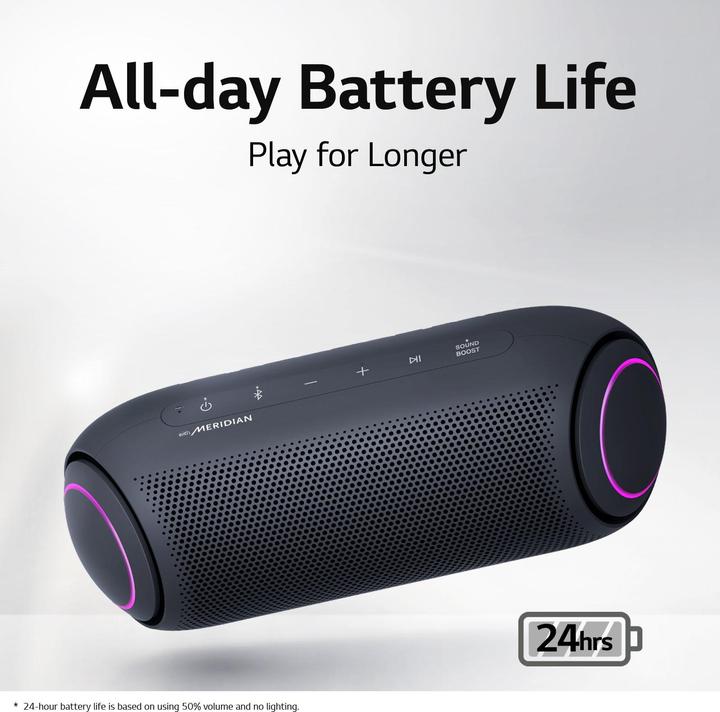 Actual product image LG XBoom Go PL7 (24 h, Rechargeable battery operated, USB power delivery)