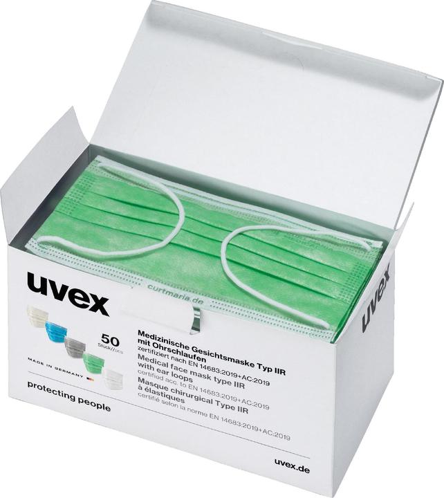 Produktbild Uvex Safety 8739524 Mund-Nasen-Schutz 50 St. DIN EN 14683 (50 x)
