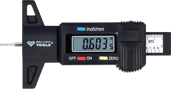 Actual product image Brilliant Tools Digital-depth gauge, 0 – 25 mm (2.50 cm)