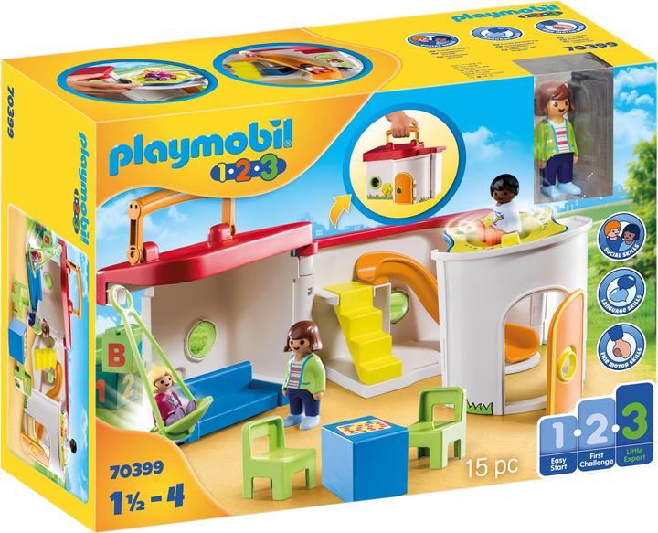Produktbild Playmobil Mein Mitnehm-Kindergarten (70399, Playmobil 1.2.3)
