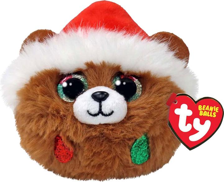 Ty Teeny Puffies Ours de Noël Brown 10cm (10 cm)