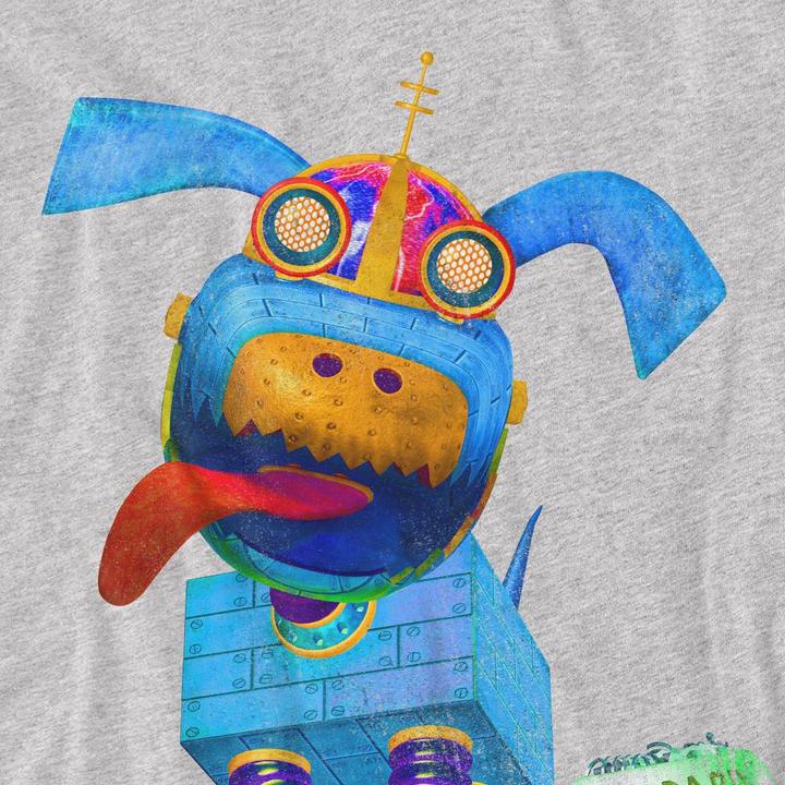 Immagine prodotto Boy Genius Maglietta Goddard Neon Uomo (4XL)