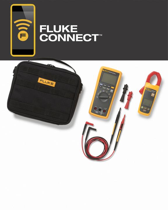 Actual product image Fluke Current clamp, hand multimeter di (CAT IV 600V, CAT III 1000V)