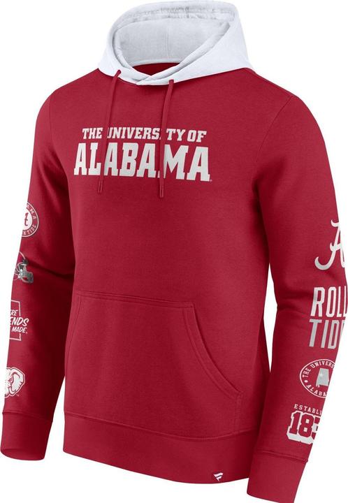 Fanatics Alabama Crimson Tide NCAA Sleeve Patches Hoody - S (S)