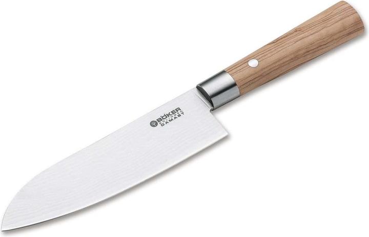 Produktbild Böker Damast Olive Santoku (17.20 cm)