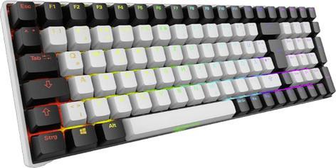 Produktbild Sharkoon SGK50 S2 bk Gateron Yellow DE (DE, Kabelgebunden, Kabellos)