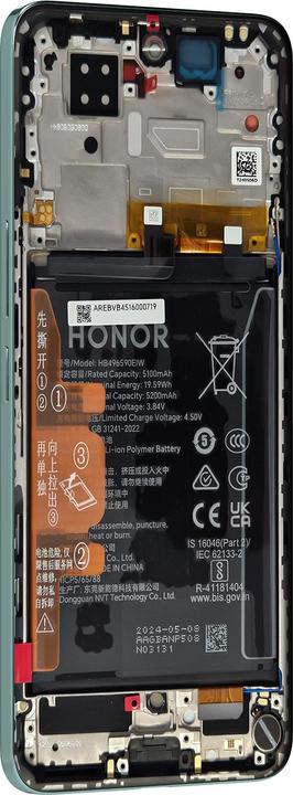 Actual product image Honor 0235AKHW Replacement screen (Honor X7a)