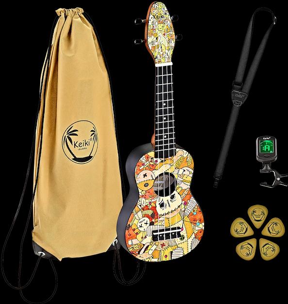 Image du produit Keiki Designer Ukulele Starter Set (Acoustique, Soprano)