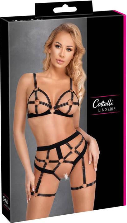 Actual product image Cottelli Collection Bra set open (M)