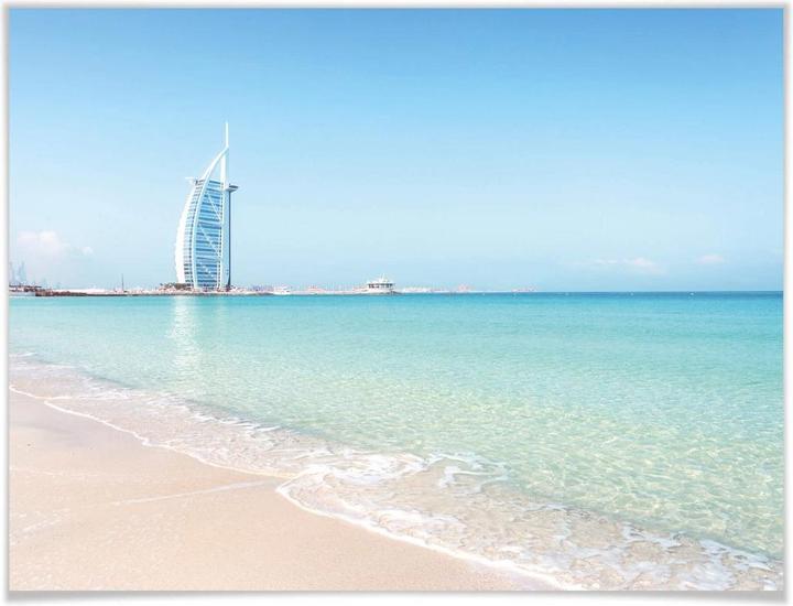 Produktbild Trenddeko Am Strand von Dubai (30 x 24 cm)