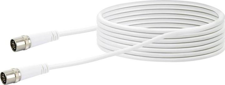 Produktbild Schwaiger KDAK75 532 7.5m F F Weiss Koaxialkabel (10 dB, SAT Kabel)