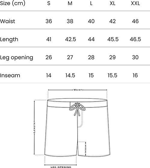 Actual product image Moustard Coral Trunks (XXL)