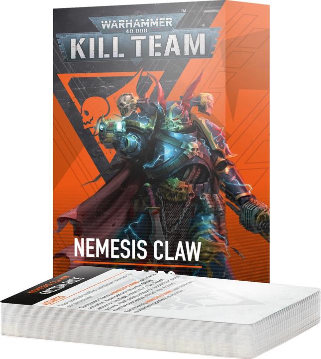 Immagine prodotto Games Workshop Warhammer 40k - Kill Team Datacards Griffes Nemesis (Fr) (2024)