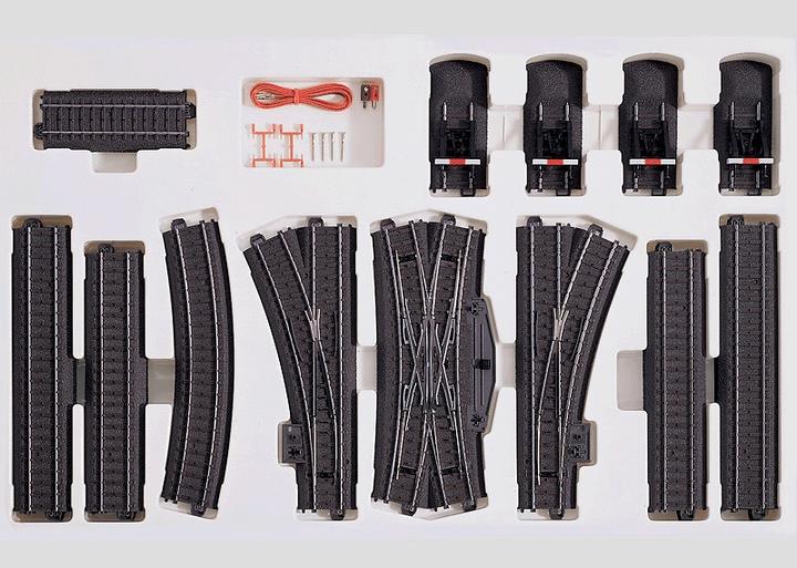 Actual product image Märklin H0 C Track (with ballast) 24905 (Track H0)