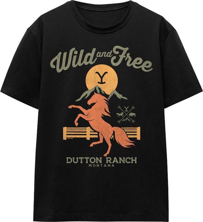 Yellowstone Wild & Free TShirt (L)