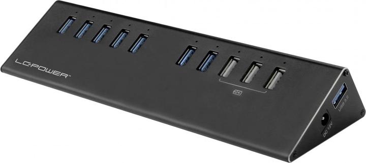 LC-Power LC-HUB-2B (USB-A, 10 Ports)