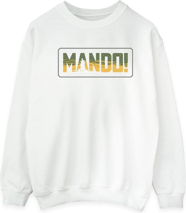 Star Wars The Mandalorian Mando Cutout Sweatshirt (XL)