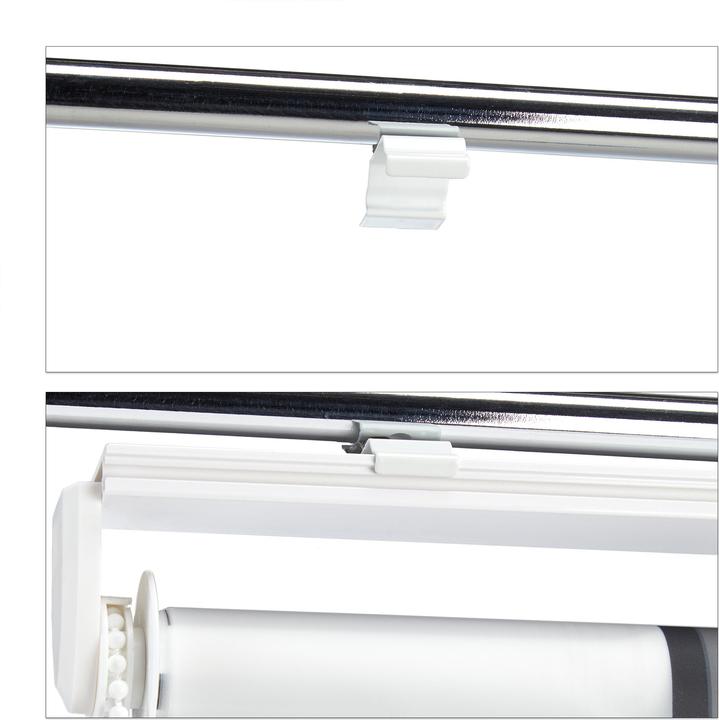 Actual product image Relaxdays Shower Roller Blind SQUARE (100 x 5 x 240 cm)