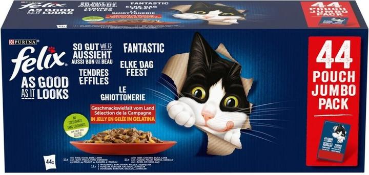 Produktbild Felix Multipack: So gut wie es aussieht (Adult, 44 Stk., 3740 g)