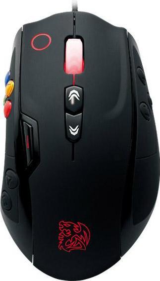 Tt eSPORTS MO-VLS-WDLOBK-01 Mouse right USB Type-A Laser 8200 DPI (Cable)