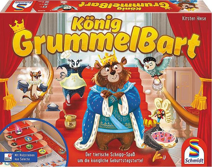 Actual product image Schmidt Spiele King Grumpy Beard (German)