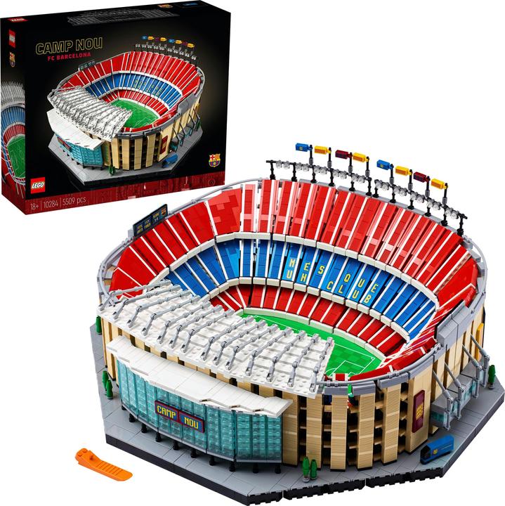 Image du produit LEGO Le Camp Nou - FC Barcelone (10284, LEGO Creator Expert, LEGO difficiles à trouver)