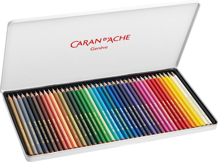 Produktbild Caran d'Ache Fancolor Farbstifte Metallschachtel (Mehrfarbig, 40 x)