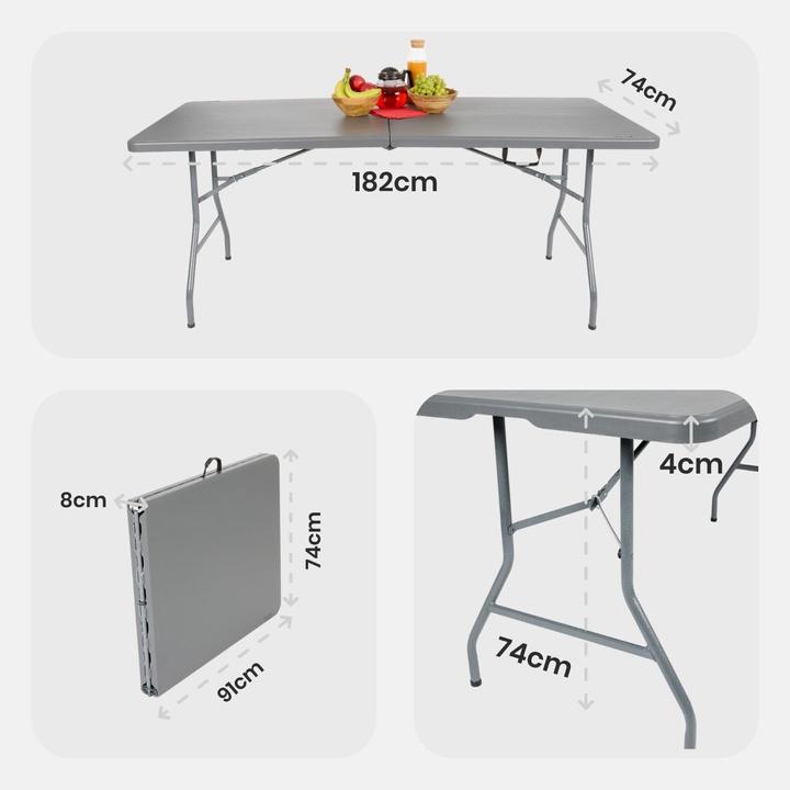 Actual product image Arebos Gartentisch (74 cm)