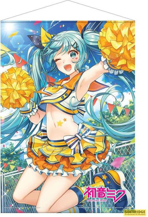 Image du produit POPbuddies Hatsune Miku wallscroll Cheerleader (Summer) 50 x 70 cm (50 x 70 cm)