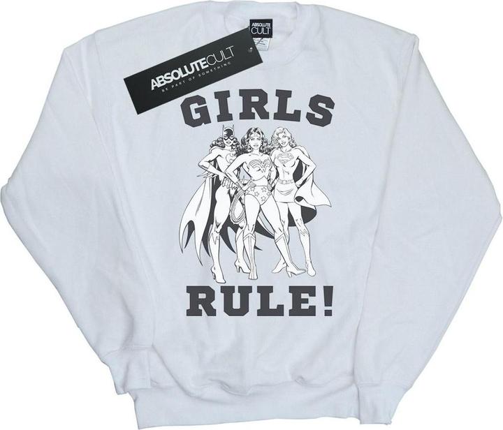 Justice League Girls Rule Sweatshirt Mädchen (116)