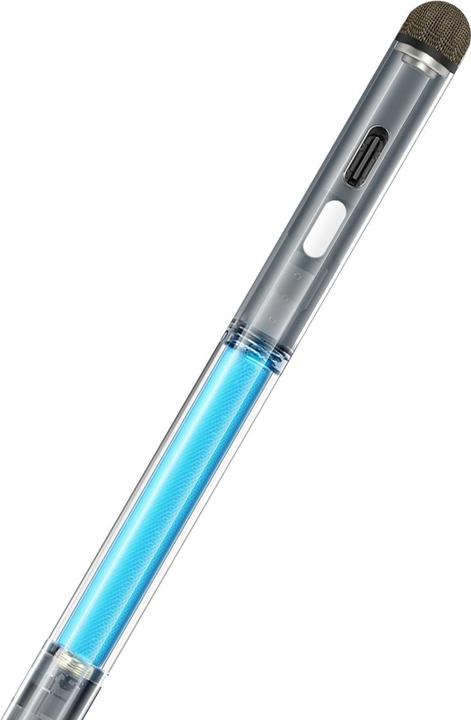 Image du produit Baseus Stylet Smooth Writing avec indicateurs LED (version Active+Passive) Blanc (Inclue : Universal Type-