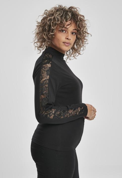 Immagine prodotto Urban Classics LS a strisce in pizzo da donna (M)