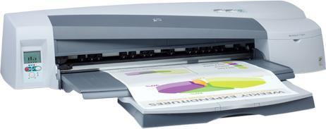 Produktbild HP DesignJet 110 Plus, DIN A1+ (Tintenpatrone, Farbe)