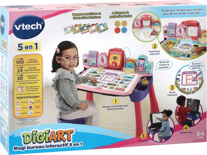 Actual product image VTech Magi bureau interactif 5 en 1 (French)