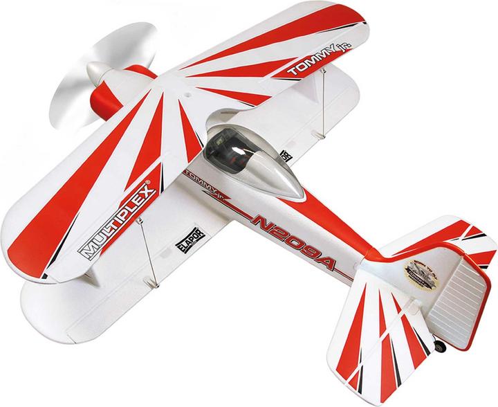 Actual product image Multiplex RR Tommy Jr. 900mm electric motor biplane ARTF (Multi motor)