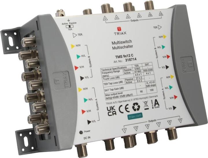 Actual product image Triax Cascade multi-switch TMS 9x12 C (Multi switch)
