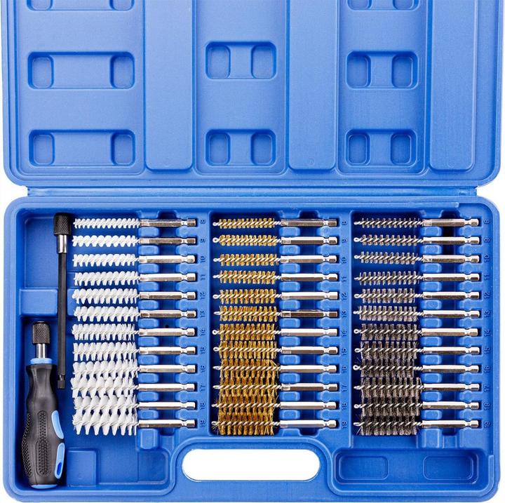 Produktbild Dema Lochbürsten Set / Bohrlochbürsten 38 tlg. 8-19 mm