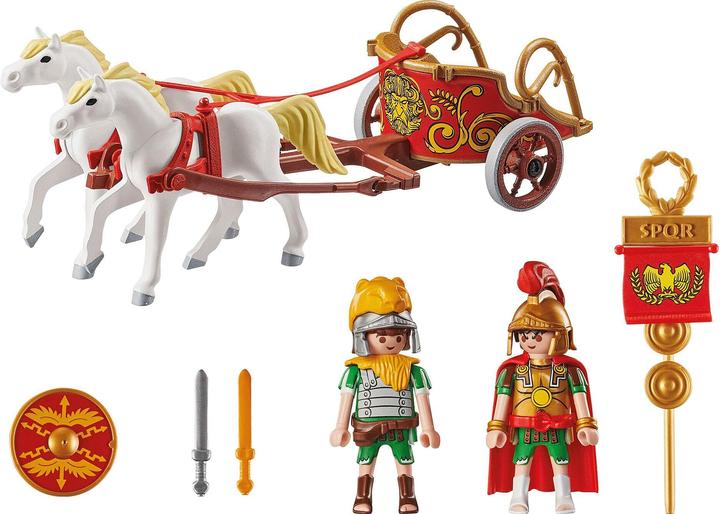 Produktbild Playmobil Asterix: Römischer Streitwagen (71543, Playmobil Asterix)
