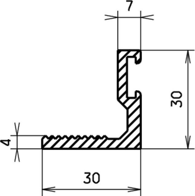 Produktbild Hebgo Schwellenwinkel 170
