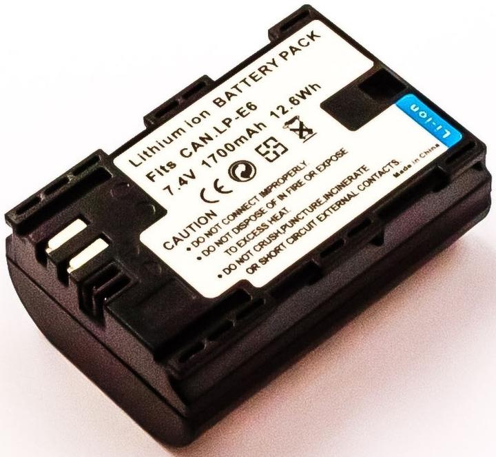 Actual product image AGI Battery compatible with Canon EOS R - Battery - 1.600 mAh (Camera battery)