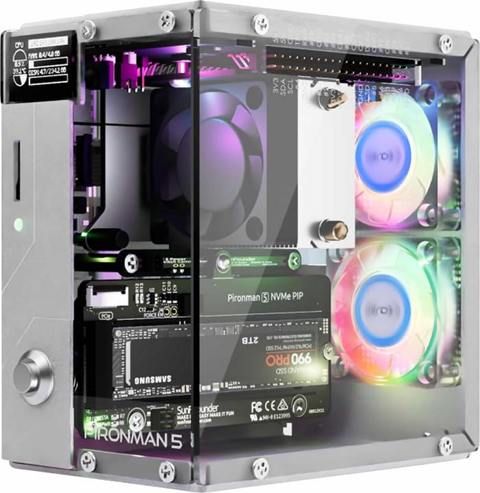 Raspberry Pi Pironman 5