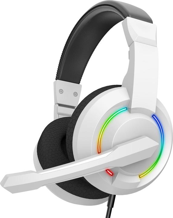Actual product image Baracuda Wired headphones BGH-021 Hydra White (Cable)