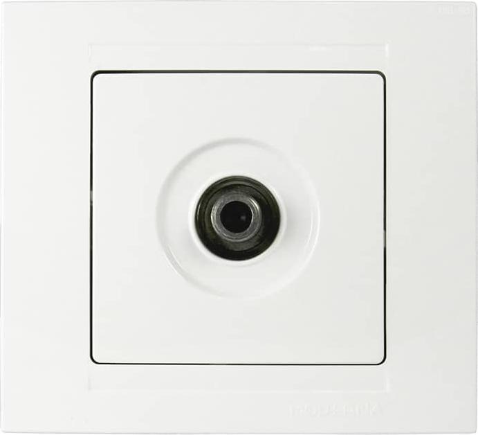 Immagine prodotto Gunsan Moderna Presa satellitare Presa antenna TV F spina bianca