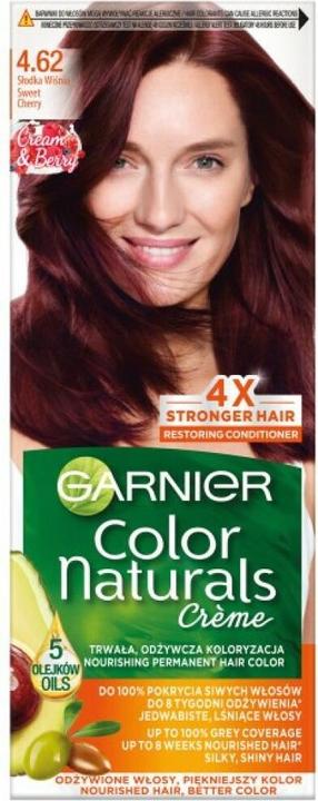 Actual product image Garnier Colour Naturals Hair Dye 4.62 Sweet Cherry (4.62 Sweet Cherry)