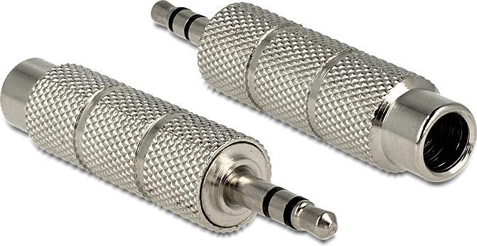 Image du produit Delock Adaptateur audio jack 3,5 mm mâle > 6,35 mm femelle (Adaptateur jack)