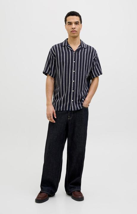 Image du produit Jack & Jones Jjeenzo Stripe Resort Shirt Ss Sn (XL)