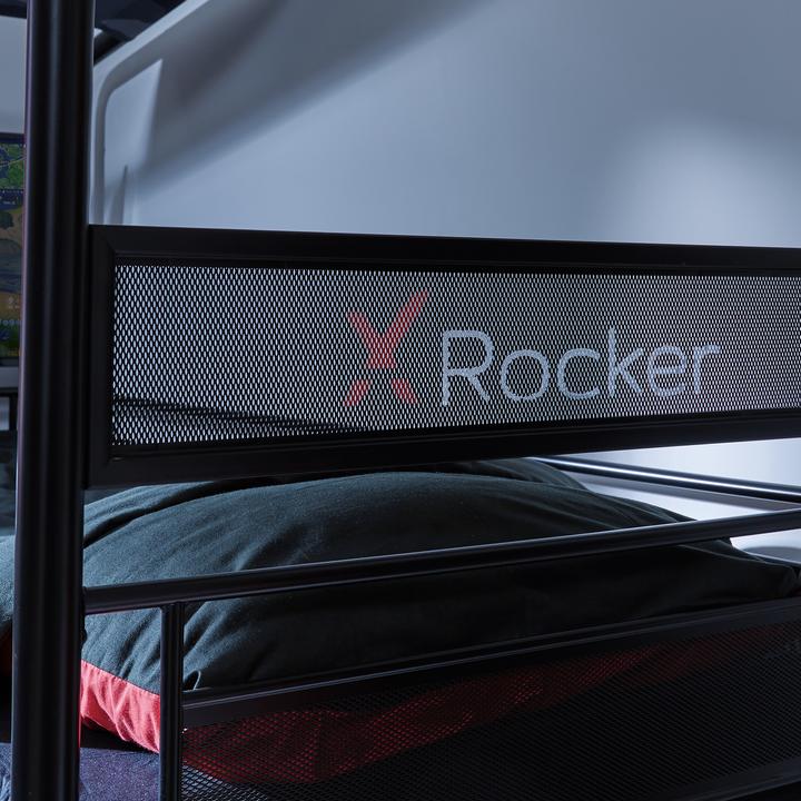 Productafbeelding X Rocker Xrocker Contra Middenslaper Gaming stapelbed met omkeerbaar profiel - Zwart en Camo